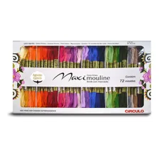 Kit Linha Maxi Mouline 72 Meadas Cor Cores Sortidas Foto mini 1