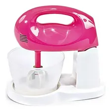 Kit Liquidificador E Batedeira Infantil Meninas - Poliplac Cor Rosa Foto mini 3