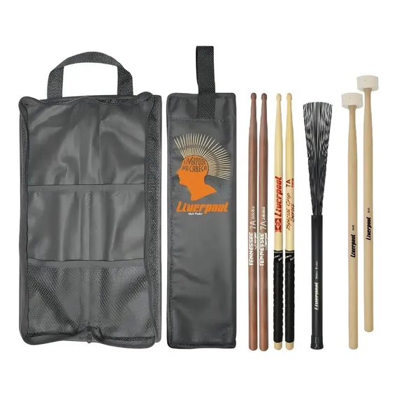 Kit Liverpool Bag Com01 + Tnjat 7am + Sg 7am + Va 184 + Lf S Cor Preto/marfim Foto 1