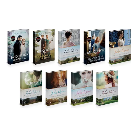 Kit Livros: Os Bridgertons (Coleção Completa - 9 Livros) Foto 1