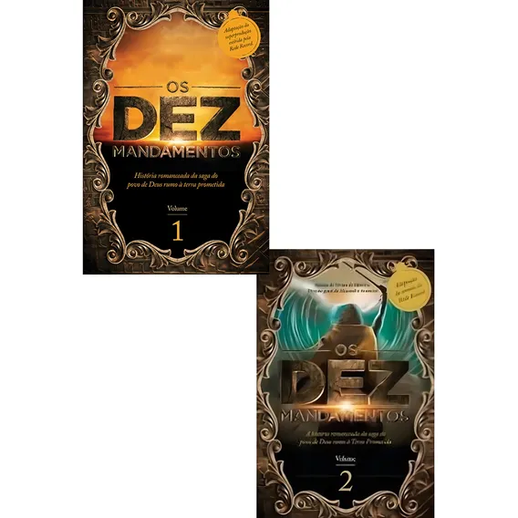 Kit Livros Os Dez Mandamentos - Volumes 1 E 2 Foto 1