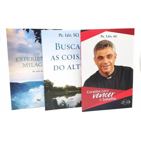 Kit Livros Padre Leo Cancao Nova Buscai As Coisas Do Alto Foto 1