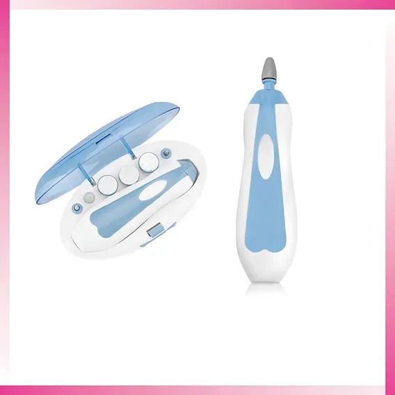 Kit Lixa De Unha Elétrico Para Adulto E Criança Com Estojo ! Cor Sortida Foto 1