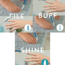 Kit Lixa Elétrica Portátil De Unhas Manicure Pedicure Foto mini 3