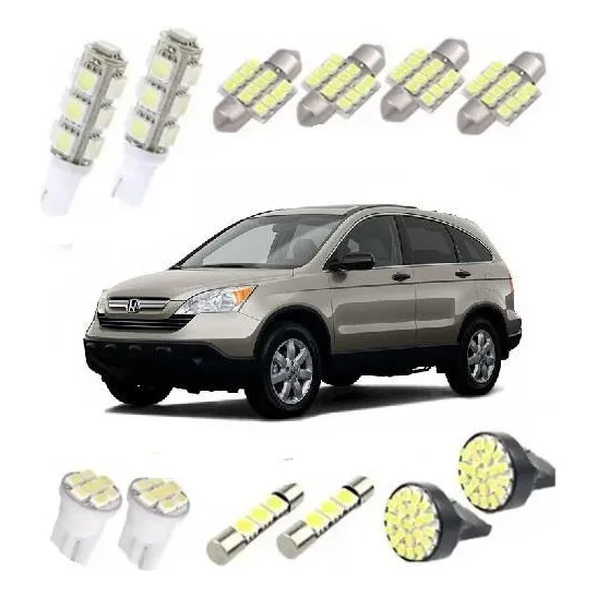 Kit Lâmpada Led Honda Crv 2007 2008 2009 2010 2011 2012 2013 Foto 1
