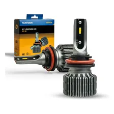 Kit Lâmpada Led Sky H8/h9/h11/h16 3000k 8200 Lm 12v 80w Foto mini 1
