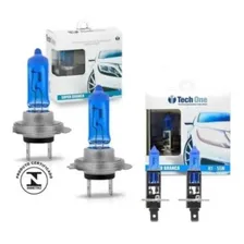 Kit Lâmpadas Techone Super Branca H7 + H1 Efeito Xenon 8500k Foto mini 1