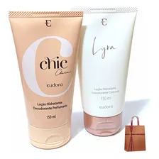 Kit Loções Perfumadas Hidratantes Eudora Lyra + Chic Cherie Foto mini 2