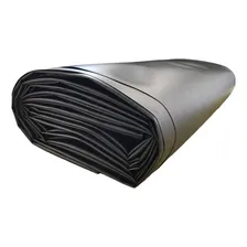 Kit Lona Para Lago Tanque Peixe Geomembrana 0,8 Mm 2x2 + Manta Bidim Geotextil Foto mini 2