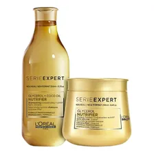 Kit Loreal Nutrifier Shampoo 300ml E Máscara 250ml Foto mini  2