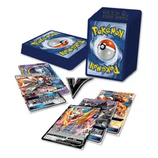 Kit Lote Pokémon Copag 2023 100 Cartas V Lendário Brinde Idioma Portugues Variável Foto mini 1