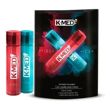 Kit Lubrificante Íntimo K-med Fire E Ice 40g Cada Foto mini 1