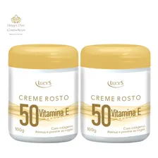 Kit Lucys 2 Creme Rosto 50 Com Colágeno Previne As Rugas Foto mini 2