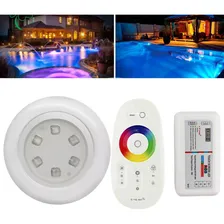Kit Luminária Led 12v Piscina Rgb 9w Controladora Módulo Foto mini 2