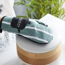 Kit Luva Termica Forno Com Descanso De Panela Cozinha Fogão Foto mini  3
