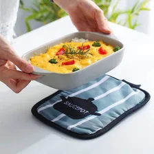 Kit Luva Termica Forno Com Descanso De Panela Cozinha Fogão Foto mini 4