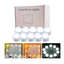 Kit Luz Camarim 3 Cores 10 Lâmpadas Led Auto-colantes Bivolt 110V/220V Foto  mini 1