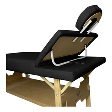 Kit Maca Reclinavel Mocho Carrinho Z Escada Lupa para Tatuador Estética Cor Preto Foto mini 4