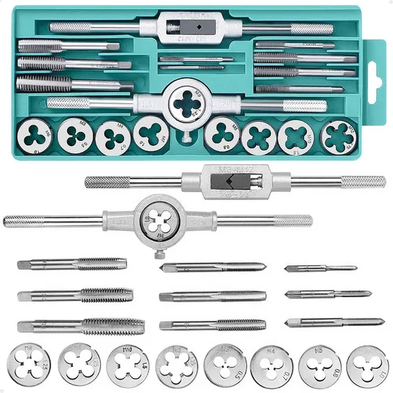 Kit Macho E Tarracha 20 Peças Lorben P/ Madeira Alumínio Pvc Foto 1