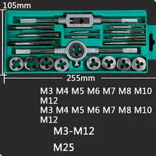 Kit Macho E Tarracha 20 Peças Lorben P/ Madeira Alumínio Pvc Foto mini  3