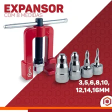 Kit Maleta Cortador E Flangeador Tubos Cobre/aluminio/pvc Foto mini 4