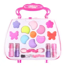 Kit Maleta Estojo Maquiagem Infantil Beauty Sombras Batom Foto mini 1
