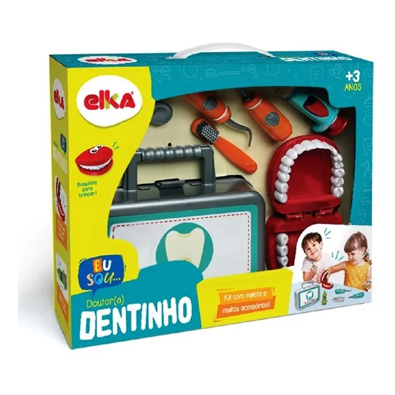 Kit Maleta Eu Sou Doutor Dentinho 952 - Elka Foto 1