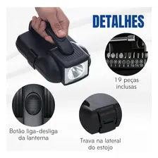 Kit Maleta Ferramentas Jogo Chaves Alicate 19 Peças Já Foto mini 2