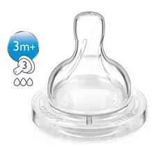 Kit Mamadeira Avent Antic贸lica 330ml + 2 Bicos Tam 3 Avent Foto mini 3