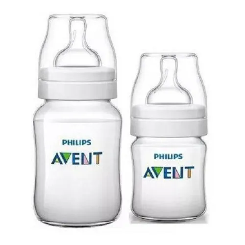 Kit Mamadeira Classic Avent Phillips Antic贸lica 125ml 260ml Foto 1