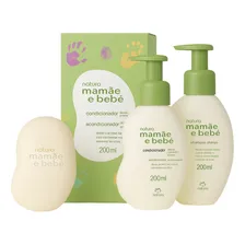 Kit MamĂŁe E BebĂȘ Shampoo & Condicionador E Sabonete - Natura Foto mini 1