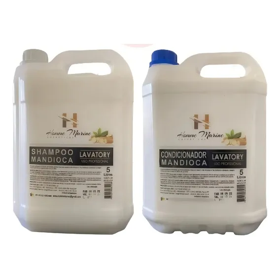 Kit Mandioca Profissional 5lts Homme Marine Foto 1