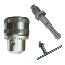 Kit Mandril Rosca 13l 1/2 X 20 + 1 Adaptador Sds-plus Foto mini 1