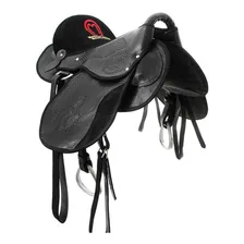 Kit Mangalarga Marchador Sela Completa 16 Polegadas Barato! Cor Preto-vermelho Foto mini 4