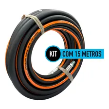 Kit Mangueira De Ar Para Compressor 15 Metros Universal Foto mini  3