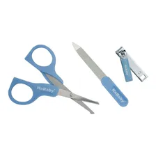 Kit Manicure Com Estojo Azul - Kababy Foto mini 1