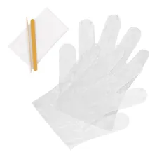 Kit Manicure Descartavel 25 Unidades , Luvas Lixa E Palito Foto mini 2