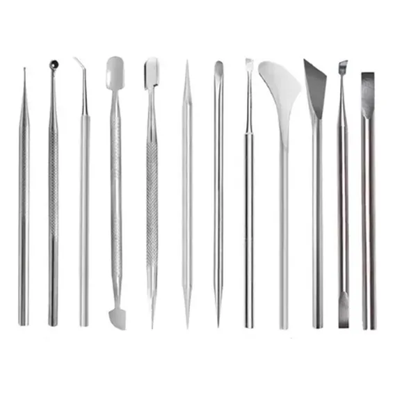 Kit Manicure E Pedicure Profissional Em Inox Autoclavavel Foto 1