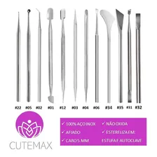 Kit Manicure E Pedicure Profissional Em Inox Autoclavavel Foto mini  2