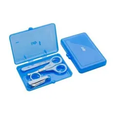 Kit Manicure Infantil Com Estojo Azul Lolly Foto mini 1