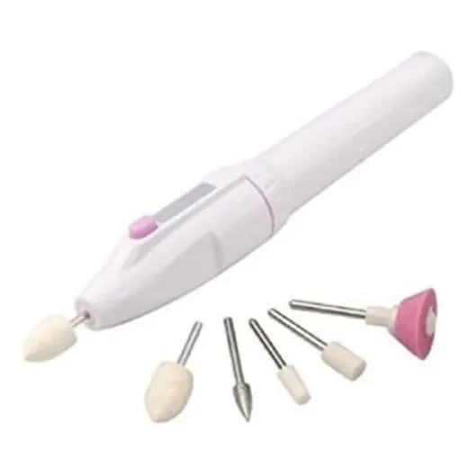 Kit Manicure Lixa De Unha Elétrica Nails Decorater Foto 1