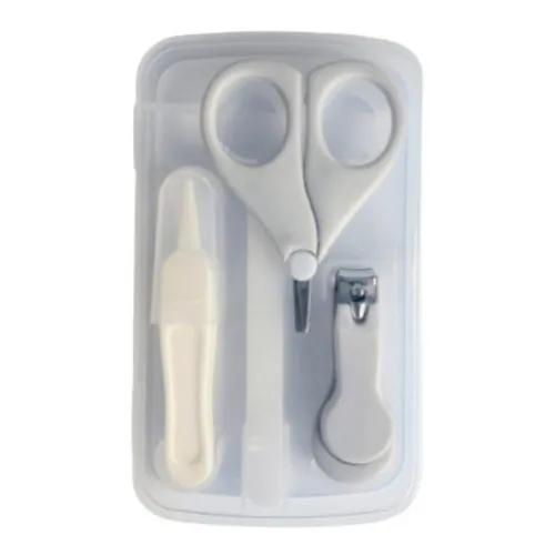 Kit Manicure Para Higiene Do BebĂȘ Color Baby Cor Cinza Foto 1