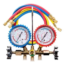 Kit Manifold R22/r134/r404 Com Mangueiras 90cm Suryha Foto mini 1