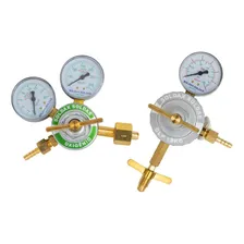 Kit Manômetro Regulador De Pressão Oxigênio E Glp 13kg Foto mini 1