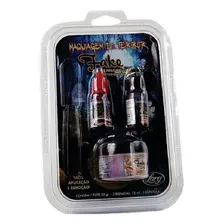 Kit Maquiagem E Caracterização De Terror Rostinho Pintado Foto  mini 1