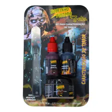 Kit Maquiagem E Caracterização De Terror Rostinho Pintado Foto mini 4