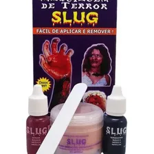 Kit Maquiagem Terror Halloween Zumbi Carnaval Cosplay Foto mini 4