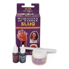 Kit Maquiagem Terror Halloween Zumbi Carnaval Cosplay Foto mini 1