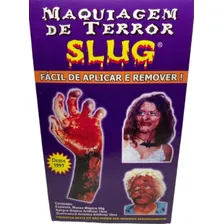 Kit Maquiagem Terror Halloween Zumbi Carnaval Cosplay Slug Maquiagem Foto mini 1