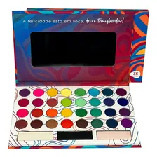 Kit Maquiagens Mascara Rimel Paletas E Sombras Playboy Foto mini 4